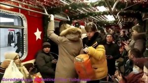 Новогодний Еж3 на Таганско Краснопресненской линии 31 12 2022