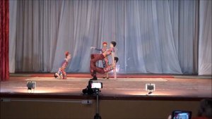 Образцовая цирковая студия «Ритм». «Групповые акробаты».Кошехабльский район