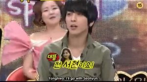 110419 [ENG] Yonghwa : Seohyun-ah SARANGHANDA~