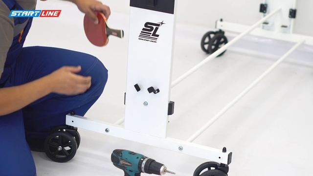 Сборка теннисных столов Start Line серии Compact Expert смотреть онлайн