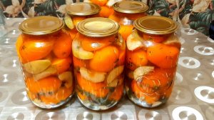 ПОМИДОРЫ МАРИНОВАННЫЕ С ЯБЛОКАМИ