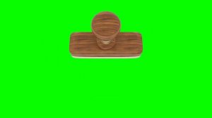 Футаж на зеленом фоне — Штамп, печать