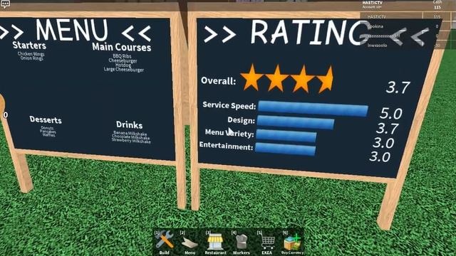 ROBLOX Рестораный магнат #2 смотреть онлайн