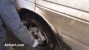 Пневмоподвеска на Mercedes Sprinter 616 передок