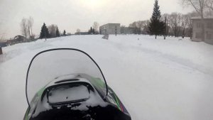 Снегоход Arctic Cat с двигателем от машины Suzuki K6A
