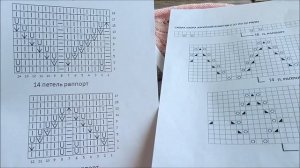 ✔ ? КРАСИВЫЕ И ПРОСТЫЕ УЗОРЫ ✔ СХЕМЫ ? КРУГЛАЯ КОКЕТКА СВЕРХУ