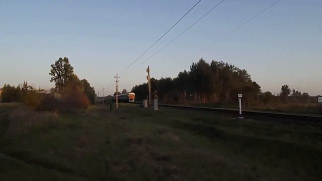 ДР1А-151 на перегоне Минойты-Лида смотреть онлайн