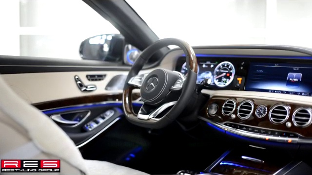 Роскошный Мерседес S63.Керамик про 9Н.Если защита то керамик про.Автостудия Рестайлинг Казань 5