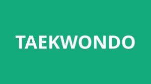 How To Pronounce Taekwondo - Pronunciation Academy