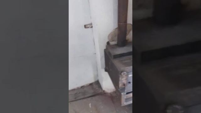 Турбопечь на дровах в гараж смотреть онлайн