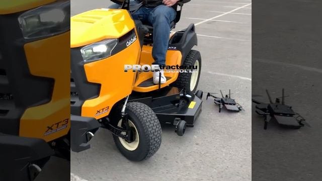 Кто маневреннее? Садовый трактор Cub Cadet или райдер?