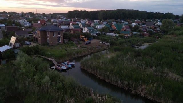 Дача в Победилово с высоты птичьего полета