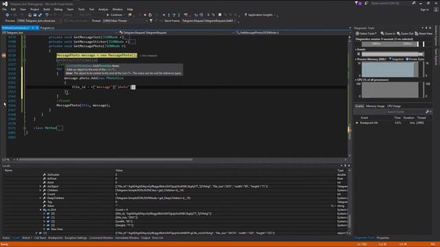 Создание бота в Telegram на C часть 4Create bot to Telegram in C  Part 4not English