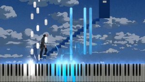 Truman Sleeps (The Truman Show) - Synthesia / Piano Tutorial
