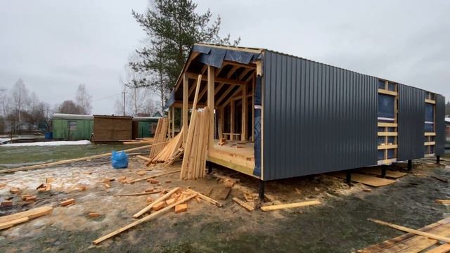 Строим барнхаус своими руками. Часть 2 смотреть онлайн