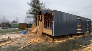 Строим барнхаус своими руками. Часть 2