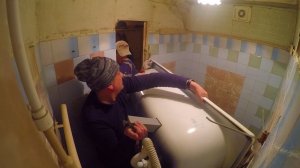 ШОК...СЛОМАЛИ ВАННУЮ.Построили новую.