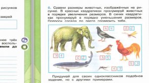 Окружающий мир. Рабочая тетрадь 2 класс 1 часть. ГДЗ стр. 44 №6