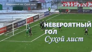 Невероятный гол с углового. Сухой лист.