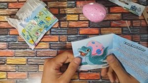 Растущая игрушка в яйце / sbabam Dino Eggs Winter - зимние динозавры