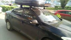 Багажник бокс на крышу Renault Fluence в Нижнем Новгороде. Продажа и установка