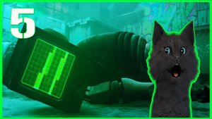 Супер Кот НЕЧАЯННО УРОНИЛ РОБОТА НА УЛИЦЕ часть 5 ? Stray приключения кота в городе роботов