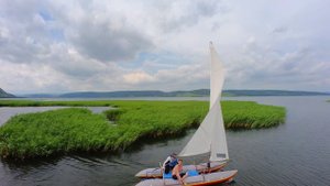 Паруса на Большом!! Катамараны.