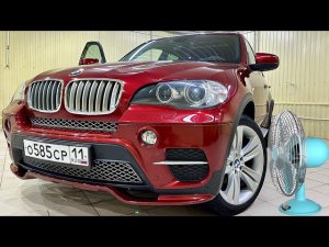 BMW X5 E70 - Охлаждение тормозов нюансы с заглушками. Убрал щель обвеса, дроссель пришлось менять.