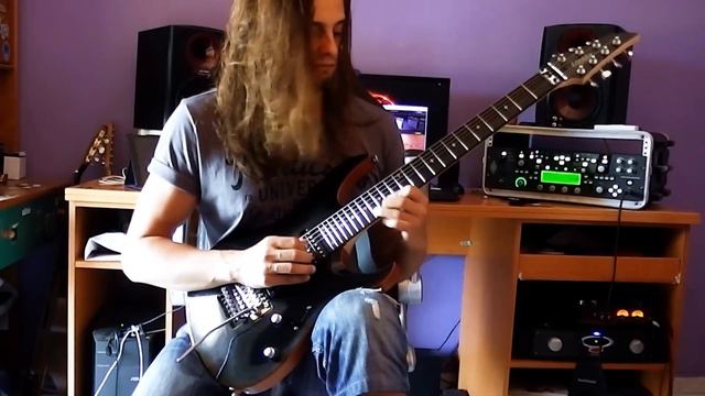 Gus Drax - Miles Of Machines (Jeff Loomis Cover) смотреть онлайн