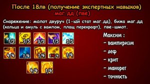 Как качать Паладина - Полный разбор всех "сборок" ♦ Warspear Online