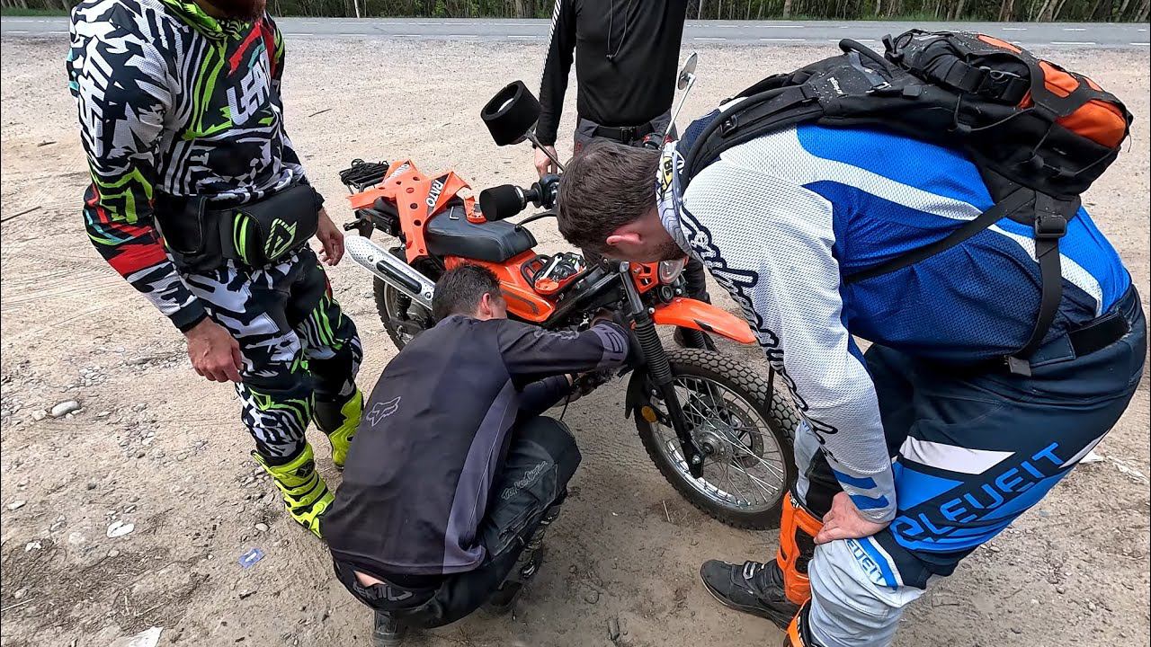 #40-5 От Кузьмовово до Ладожского | KTM 390 Adventure SW | Kove 500X /G-Moto Cross X /M1NSK SCR 250