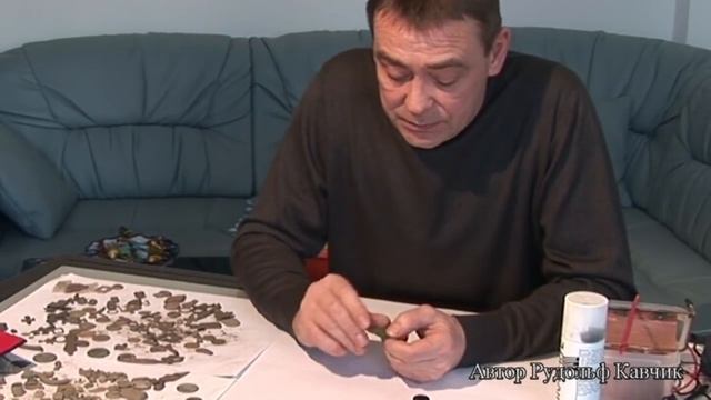 Реставрация «убитых» медных монет и патинирование монет. Чем чистить монеты.