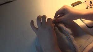 Шапка Бини из натурального меха. быстро и просто.Beanie hat