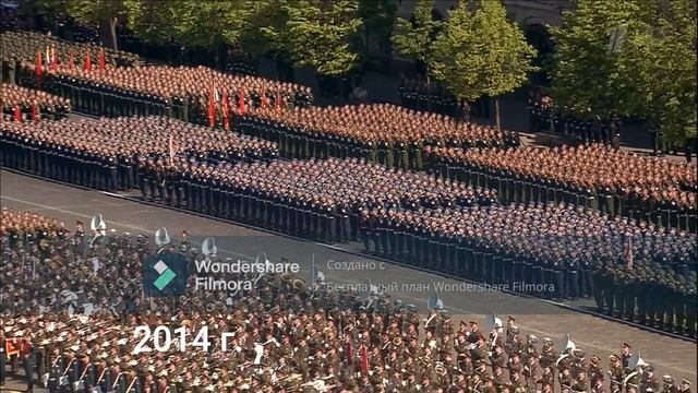 Гимн России на Красной площади! 2001-2021г смотреть онлайн