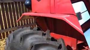 Фронтальный погрузчик СибДорСельМаш на Т16.(Front-end loader SibDorSelMash on T16.)