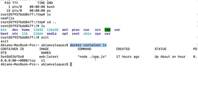 Docker Containers: Run vs Start, Linux on Mac, смотреть онлайн