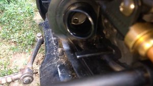 Honda dio AF-34 Бензин в патрубке воздушного фильтра