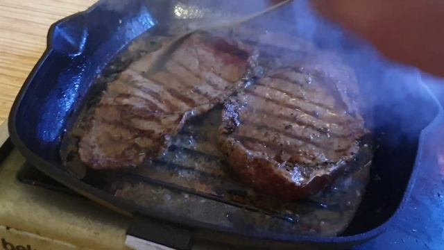 Стейк от "Мираторг" из мраморной говядины!!! смотреть онлайн