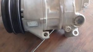 Toyota a.c. compressor Denso high side 3.53Mpa low 1.67 Mpa test