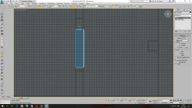 Подоконник простой способ моделирования (extrude + bevel) смотреть онлайн