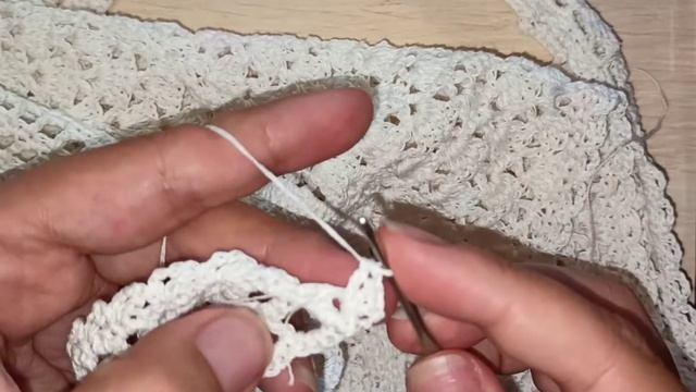 Школьная блузка крючком. Белый топ. Мастер класс.