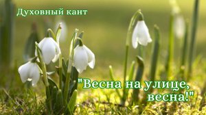 ♪ Весна на улице, весна (исп. и муз. Светлана Щитникова, сл. Сергей Чебунин)