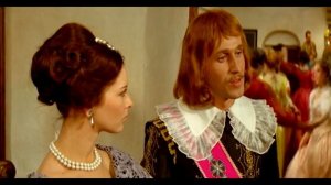 Барбара Брыльска и Магдалена Завадска в фильме "Пан Володыёвский" (1969), часть 2-я.