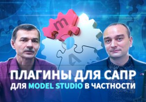 Плагины для САПР в РФ.
Плагины для Model Studio в частности.