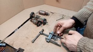 Самодельный съёмник для небольших подшипников.