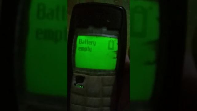 Nokia 1100 - Battery Empty