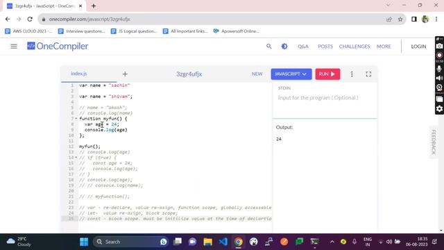 Mastering JavaScript Variables: Understanding let, var, and const