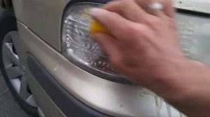 чистим фары своими руками