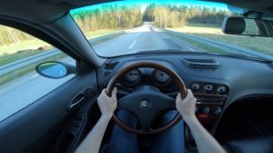 1999 Alfa Romeo 156 2.5 V6 Busso (190 HP) POV Test Drive | 0-100, Acceleration, Sounds, Tunnel