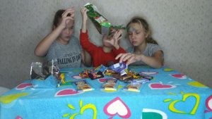 Подарки сладкие! Распаковка!